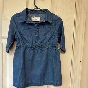 Baby girls denim dress from Old Navy